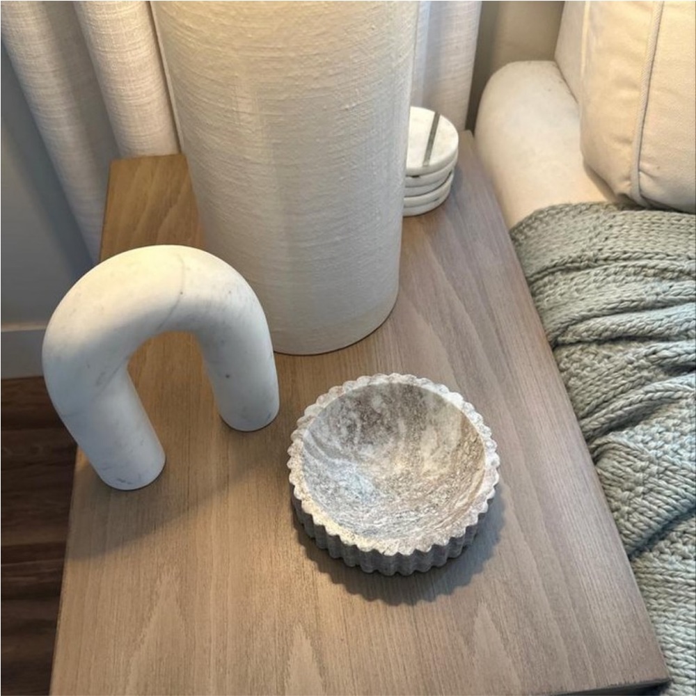 Toronto Marble Dish Beige - Studio McGee